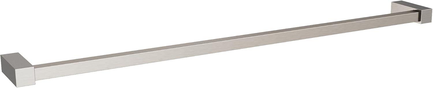 imageAmerock BH36081BBZ Golden Champagne Single Post Toilet Paper Holder 578 in 149 mm Length Toilet Tissue Holder Monument Bath Tissue Holder Bathroom Hardware Bath AccessoriesBrushed Nickel