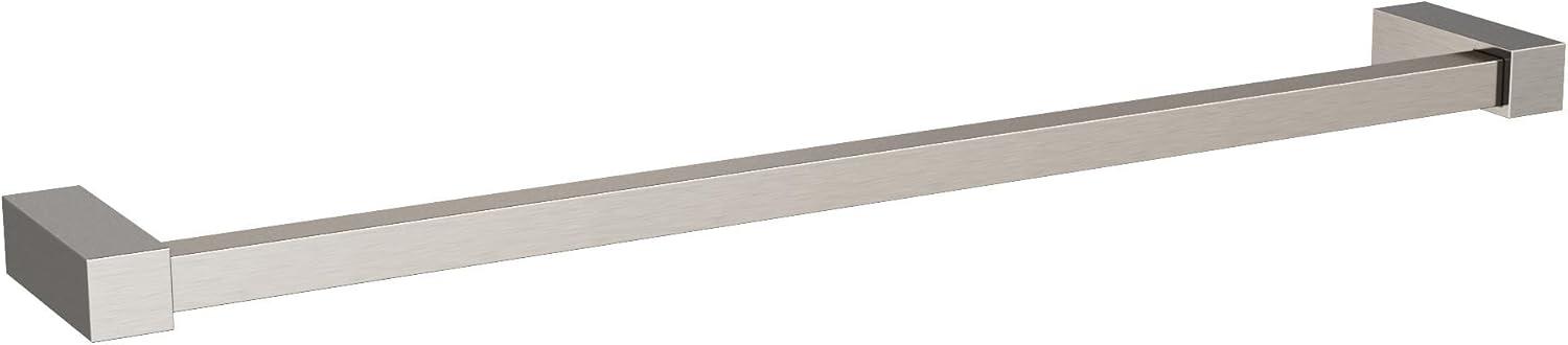 imageAmerock BH36081BBZ Golden Champagne Single Post Toilet Paper Holder 578 in 149 mm Length Toilet Tissue Holder Monument Bath Tissue Holder Bathroom Hardware Bath AccessoriesBrushed Nickel