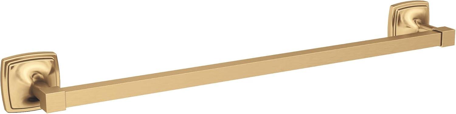 imageAmerock BH36091CZ Champagne Bronze Single Post Toilet Paper Holder 7116 in 179 mm Length Toilet Tissue Holder Stature Bath Tissue Holder Bathroom Hardware Bath AccessoriesChampagne Bronze