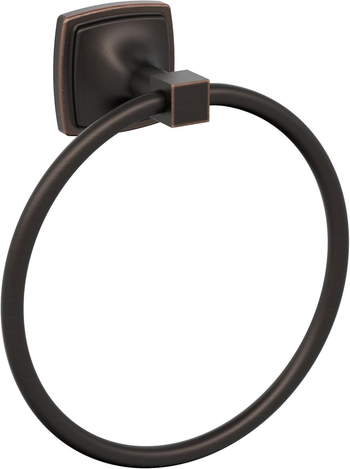 imageAmerock BH36091CZ Champagne Bronze Single Post Toilet Paper Holder 7116 in 179 mm Length Toilet Tissue Holder Stature Bath Tissue Holder Bathroom Hardware Bath AccessoriesOil Rubbed Bronze