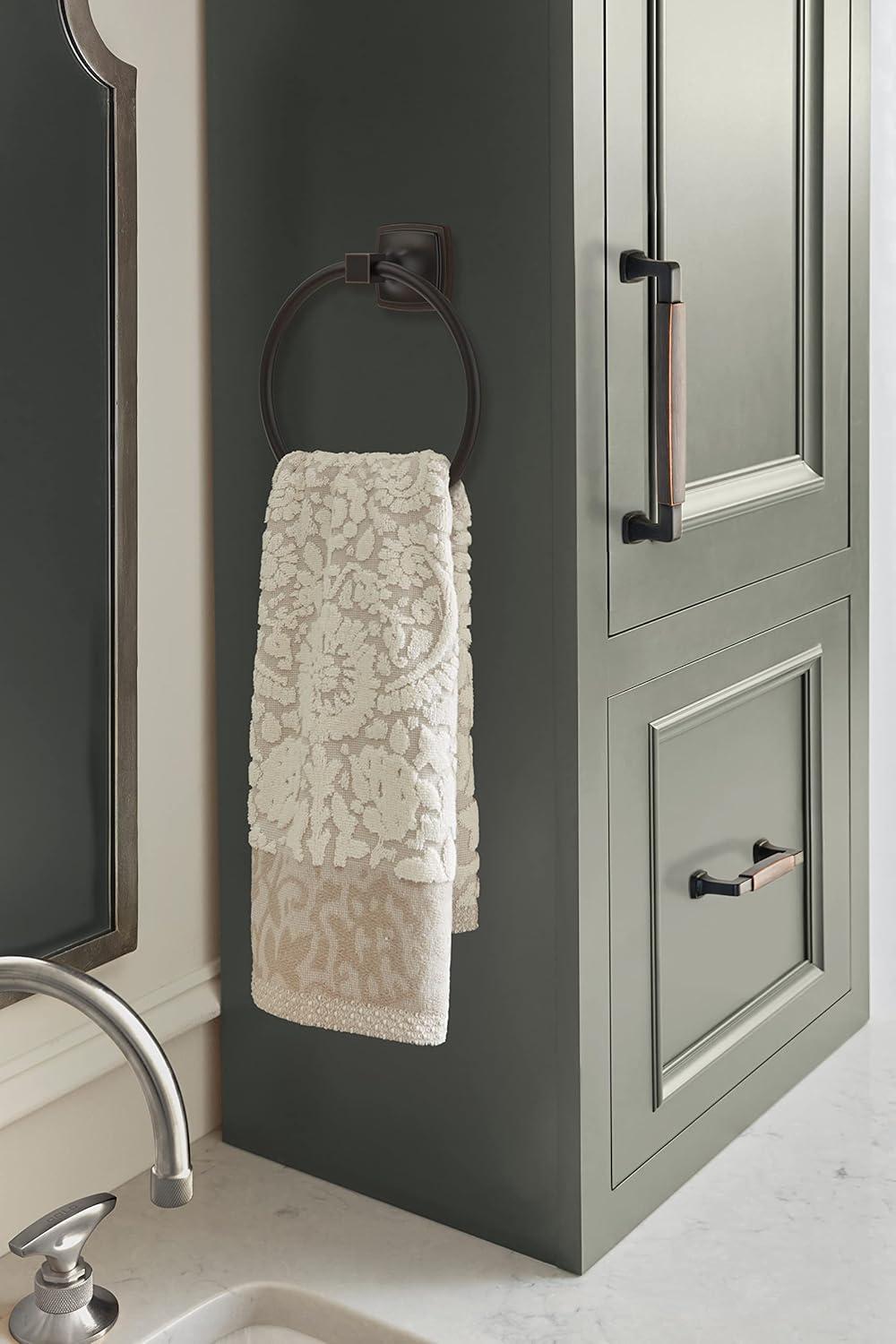 imageAmerock BH36091CZ Champagne Bronze Single Post Toilet Paper Holder 7116 in 179 mm Length Toilet Tissue Holder Stature Bath Tissue Holder Bathroom Hardware Bath AccessoriesOil Rubbed Bronze