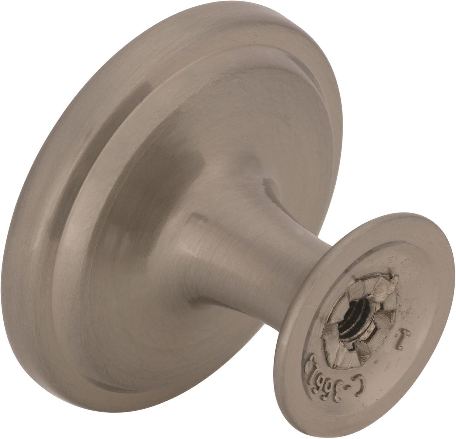 imageAmerock BP36616BBZ Crawford 134 in 44 mm Diameter Golden Champagne Cabinet KnobSatin Nickel