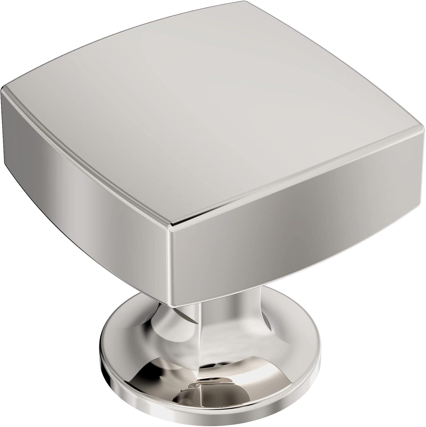 imageAmerock BP37100G10 Kitchen Cabinet Knob Satin Nickel Everett 134 inch 44mm Length Cabinet Hardware Bar Furniture Knob Dresser Drawer KnobPolished Nickel