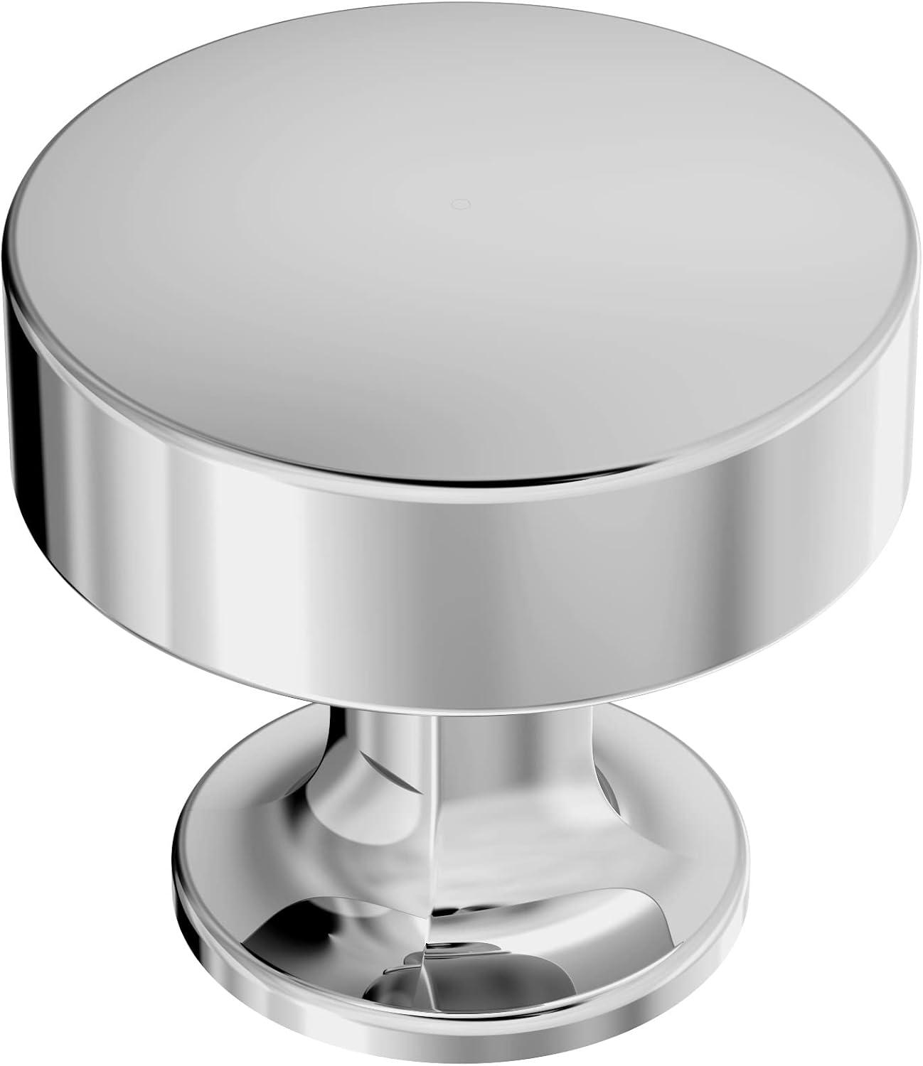 imageAmerock BP37100G10 Kitchen Cabinet Knob Satin Nickel Everett 134 inch 44mm Length Cabinet Hardware Bar Furniture Knob Dresser Drawer KnobPolished Chrome