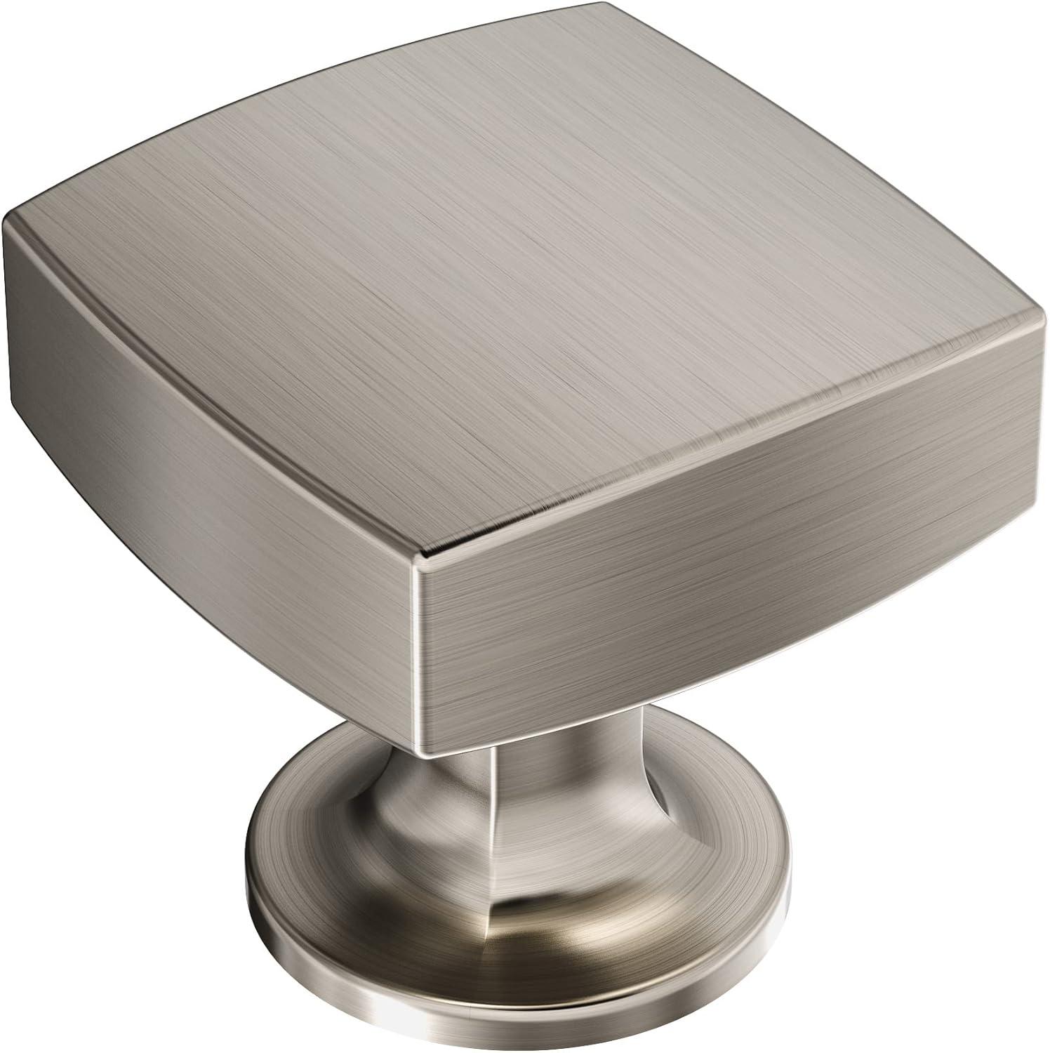 imageAmerock BP37100G10 Kitchen Cabinet Knob Satin Nickel Everett 134 inch 44mm Length Cabinet Hardware Bar Furniture Knob Dresser Drawer KnobSatin Nickel