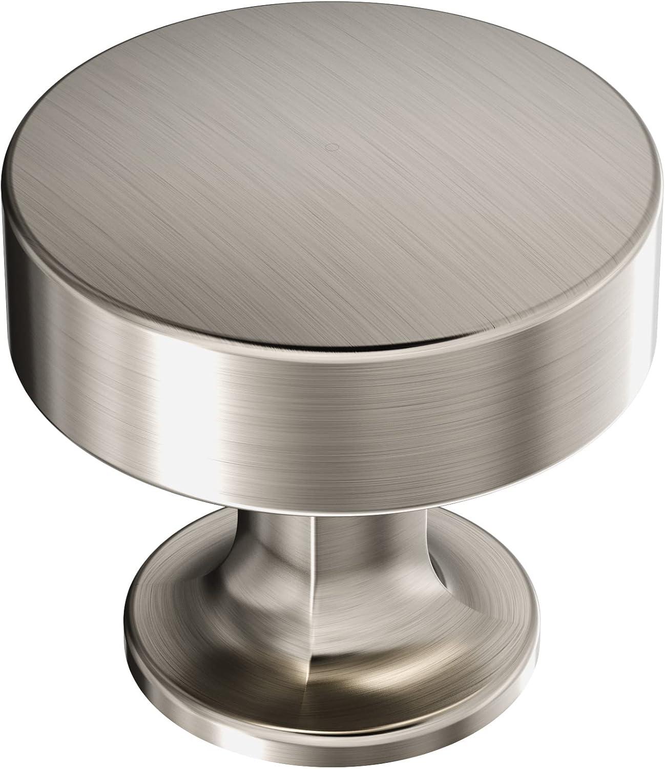 imageAmerock BP37100G10 Kitchen Cabinet Knob Satin Nickel Everett 134 inch 44mm Length Cabinet Hardware Bar Furniture Knob Dresser Drawer KnobSatin Nickel