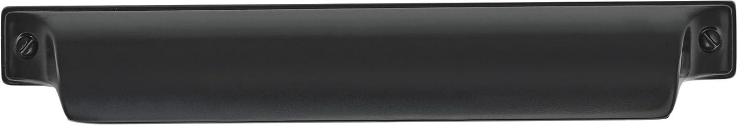 imageAmerock BP452364MB Kitchen Cabinet Cup Pull Matte Black 212 in 64 mm CentertoCenter Jolene 1 Pack Furniture Hardware Cabinet Handle Bathroom Drawer PullMatte Black