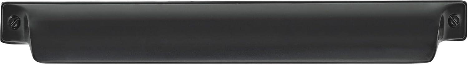 imageAmerock BP452364MB Kitchen Cabinet Cup Pull Matte Black 212 in 64 mm CentertoCenter Jolene 1 Pack Furniture Hardware Cabinet Handle Bathroom Drawer PullMatte Black