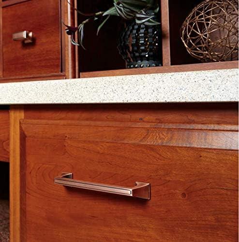 imageAmerock BP53032G10 Mulholland 1716 in 37 mm Length Satin Nickel Cabinet KnobWeathered Nickel