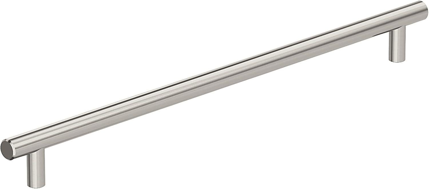 imageAmerock BP54026CZ Champagne Bronze Appliance Pull 24 inch 610mm CentertoCenter Cabinet Handle Bar Pulls Furniture HardwareSatin Nickel
