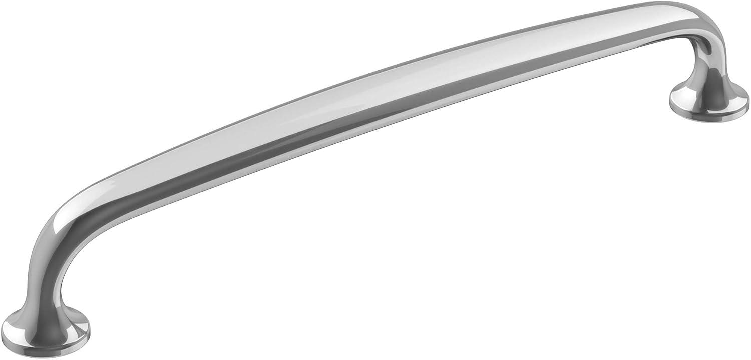 imageAmerock BP54055CZ Champagne Bronze Appliance Pull 12 inch 305mm CentertoCenter Cabinet Handle Renown Furniture HardwarePolished Chrome