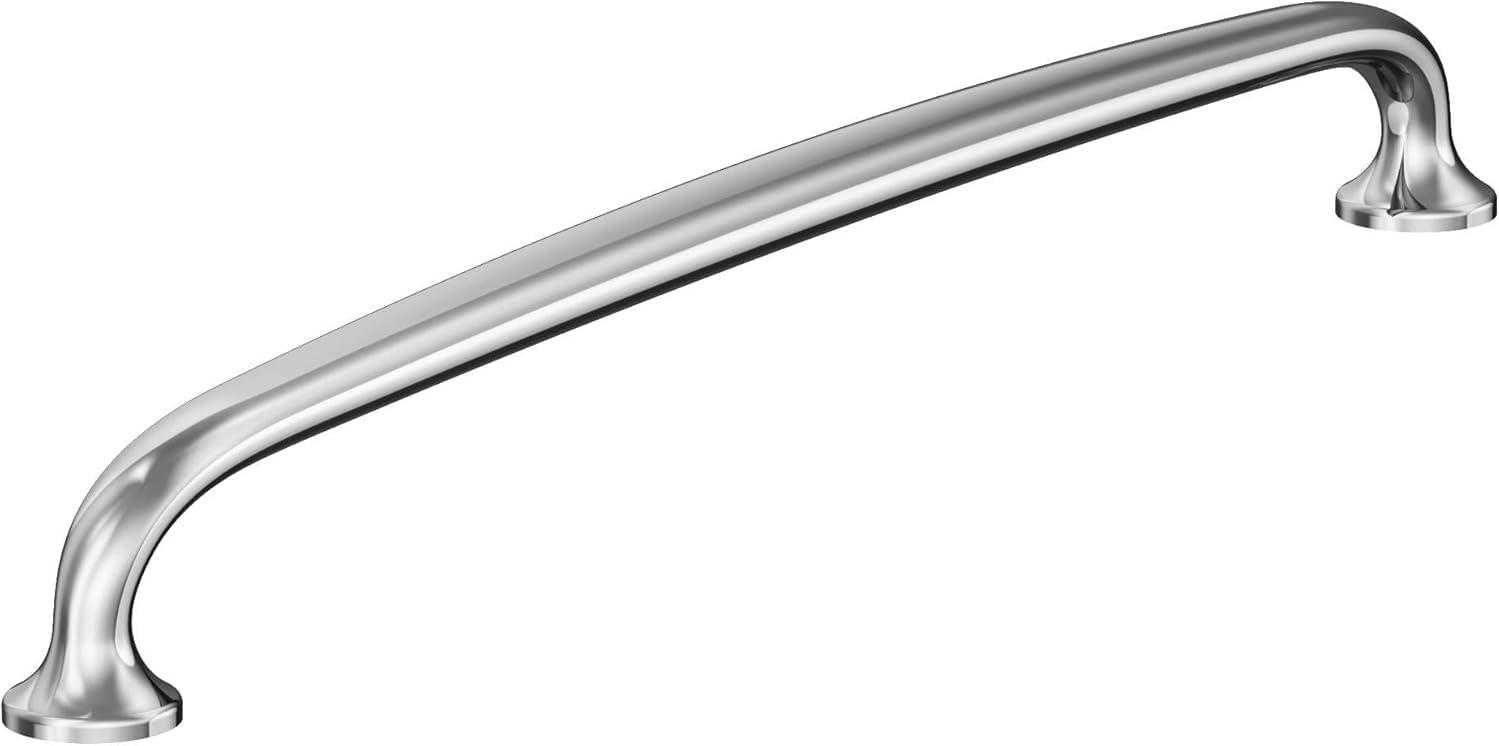 imageAmerock BP54055CZ Champagne Bronze Appliance Pull 12 inch 305mm CentertoCenter Cabinet Handle Renown Furniture HardwarePolished Chrome