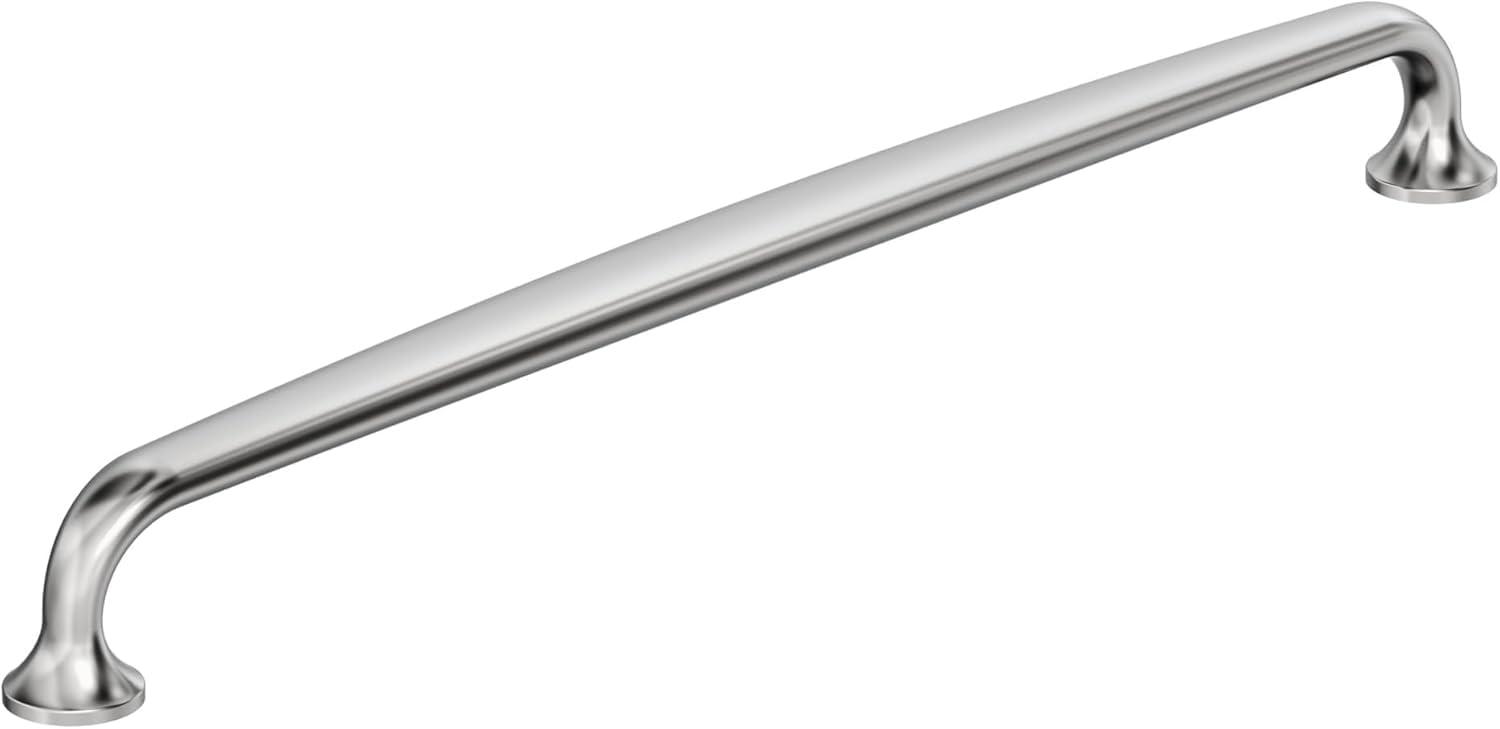 imageAmerock BP54055CZ Champagne Bronze Appliance Pull 12 inch 305mm CentertoCenter Cabinet Handle Renown Furniture HardwarePolished Chrome