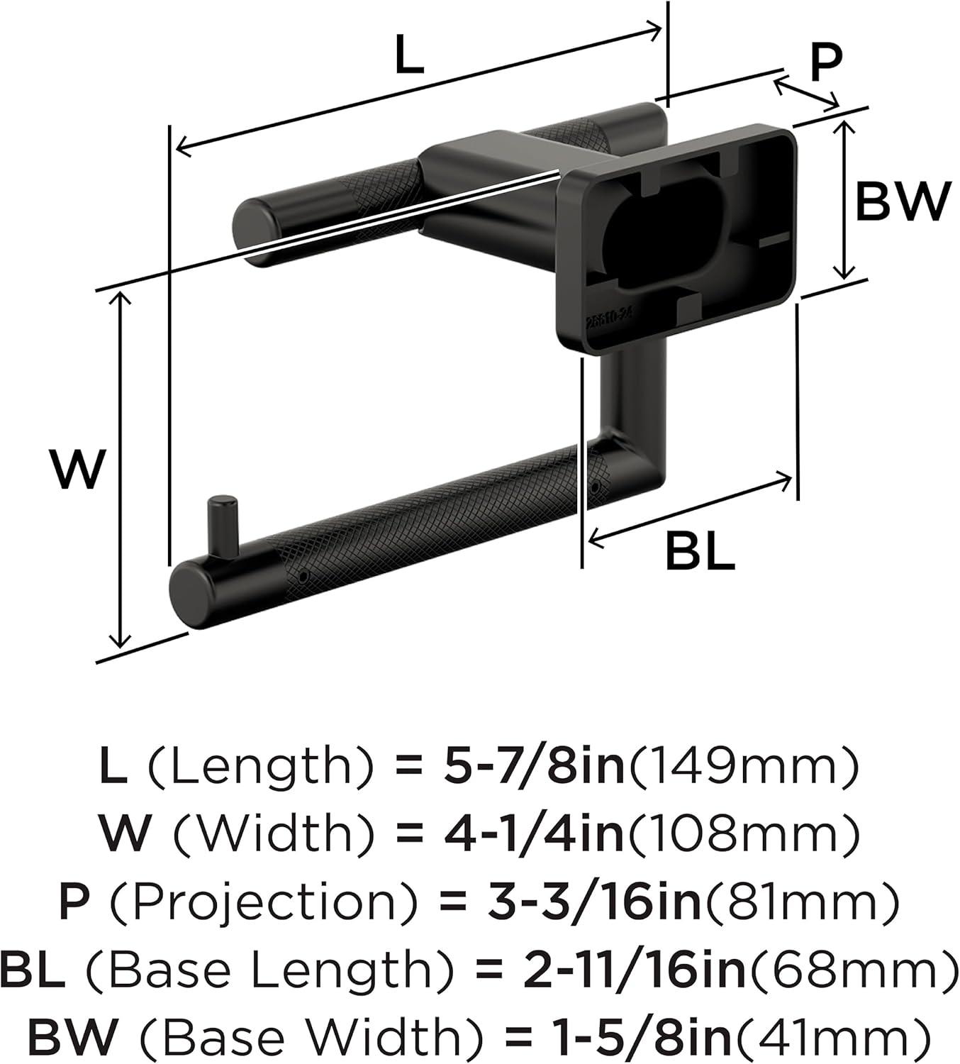 imageAmerock Corp BH36563G10 Bronx Robe Hook Brushed NickelBlack Bronze