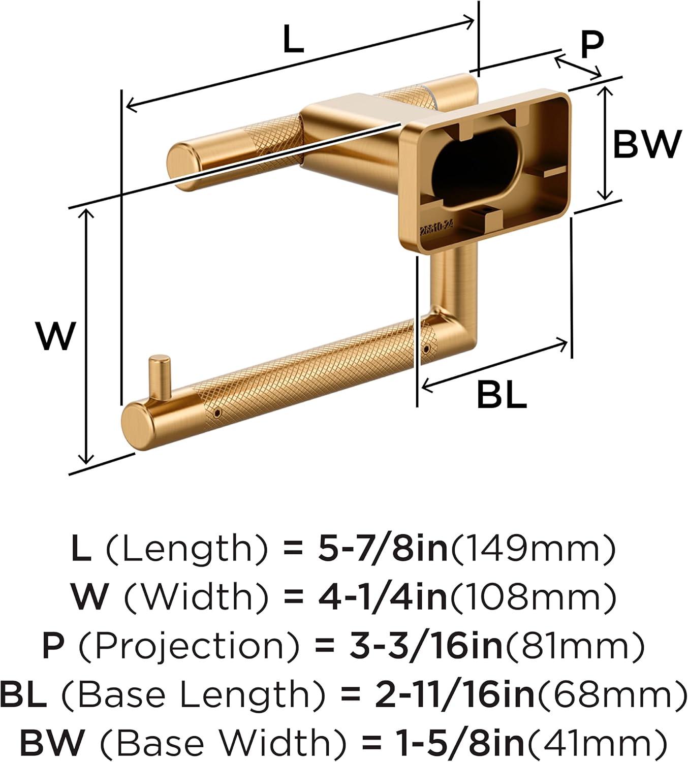 imageAmerock Corp BH36563G10 Bronx Robe Hook Brushed NickelChampagne Bronze