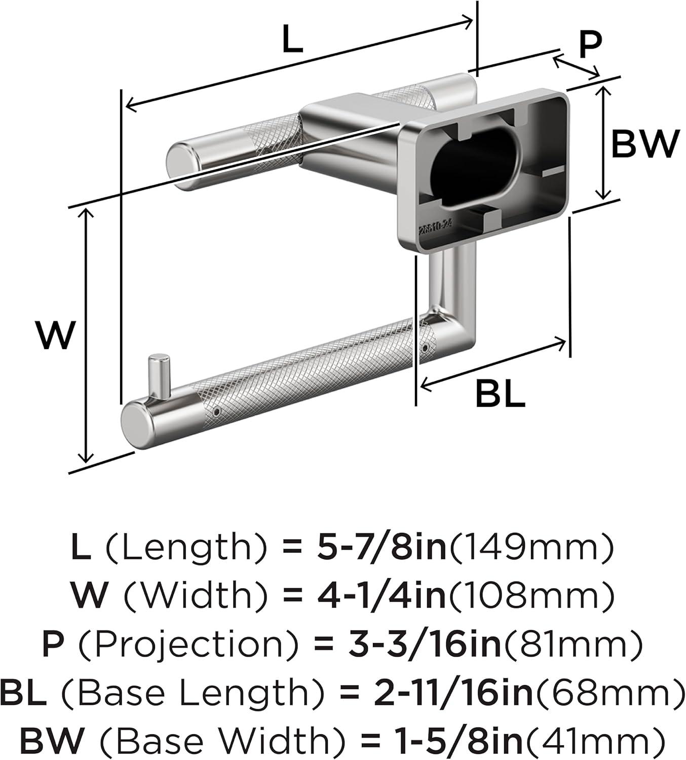 imageAmerock Corp BH36563G10 Bronx Robe Hook Brushed NickelChrome