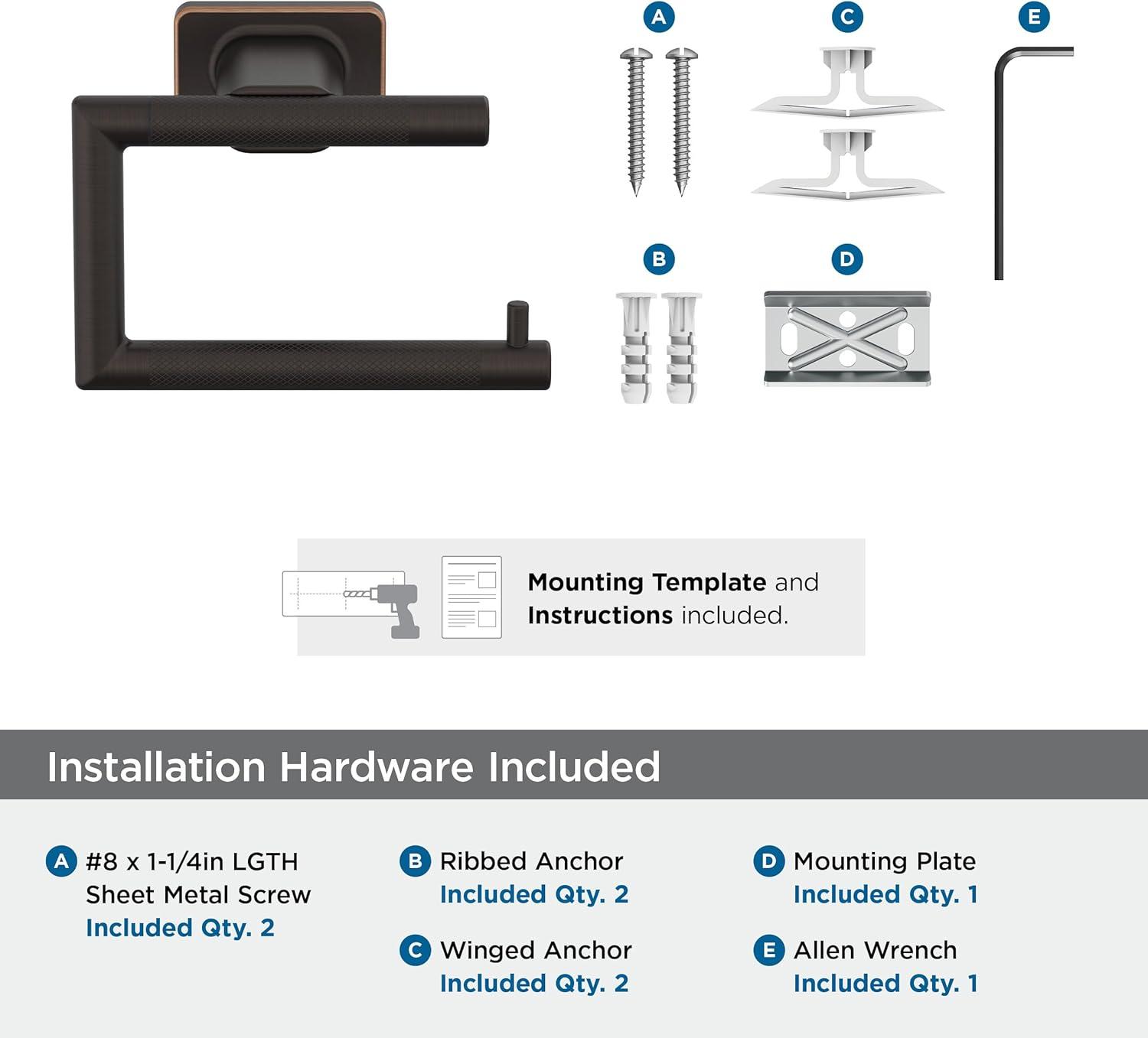 imageAmerock Corp BH36563G10 Bronx Robe Hook Brushed NickelOil Rubbed Bronze