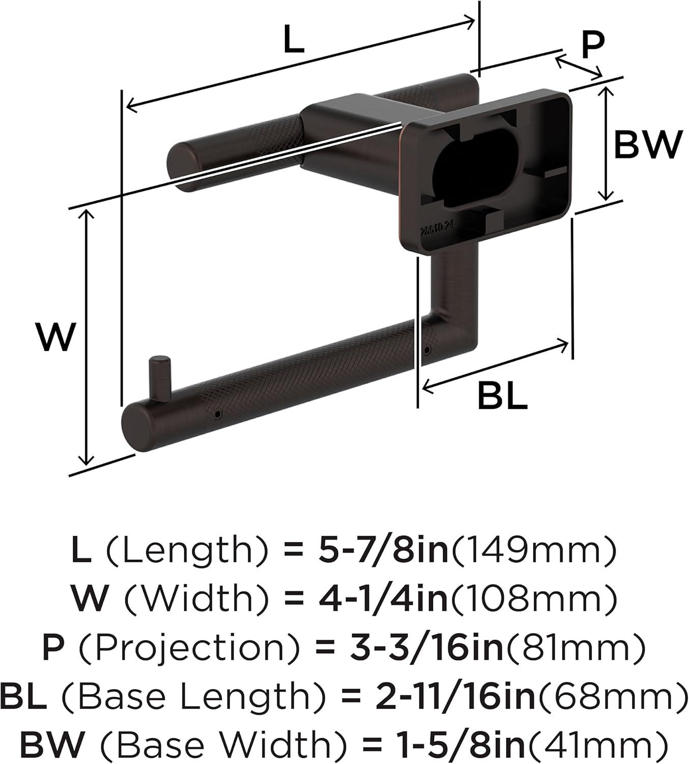 imageAmerock Corp BH36563G10 Bronx Robe Hook Brushed NickelOil Rubbed Bronze