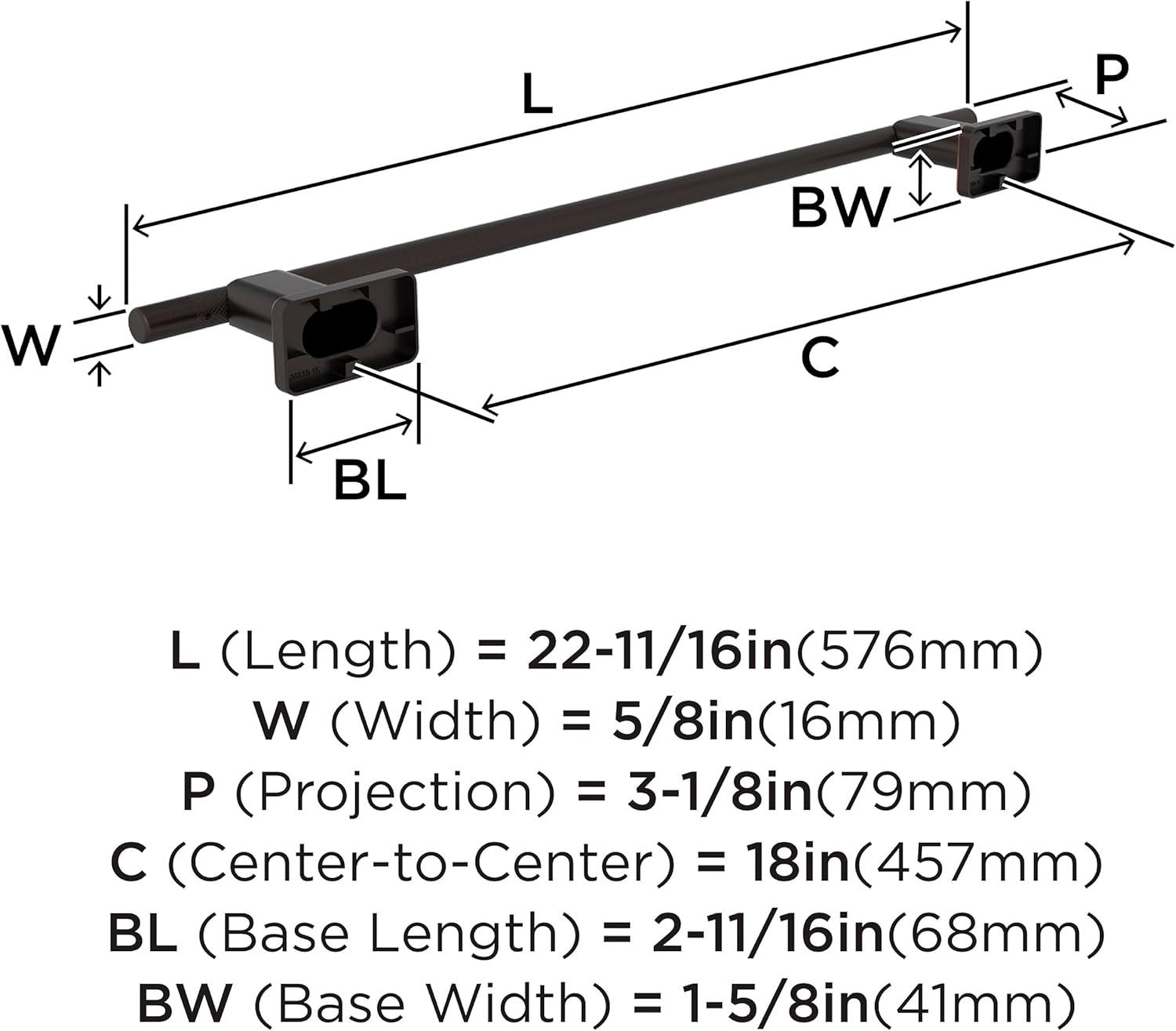 imageAmerock Corp BH36563G10 Bronx Robe Hook Brushed NickelOil Rubbed Bronze