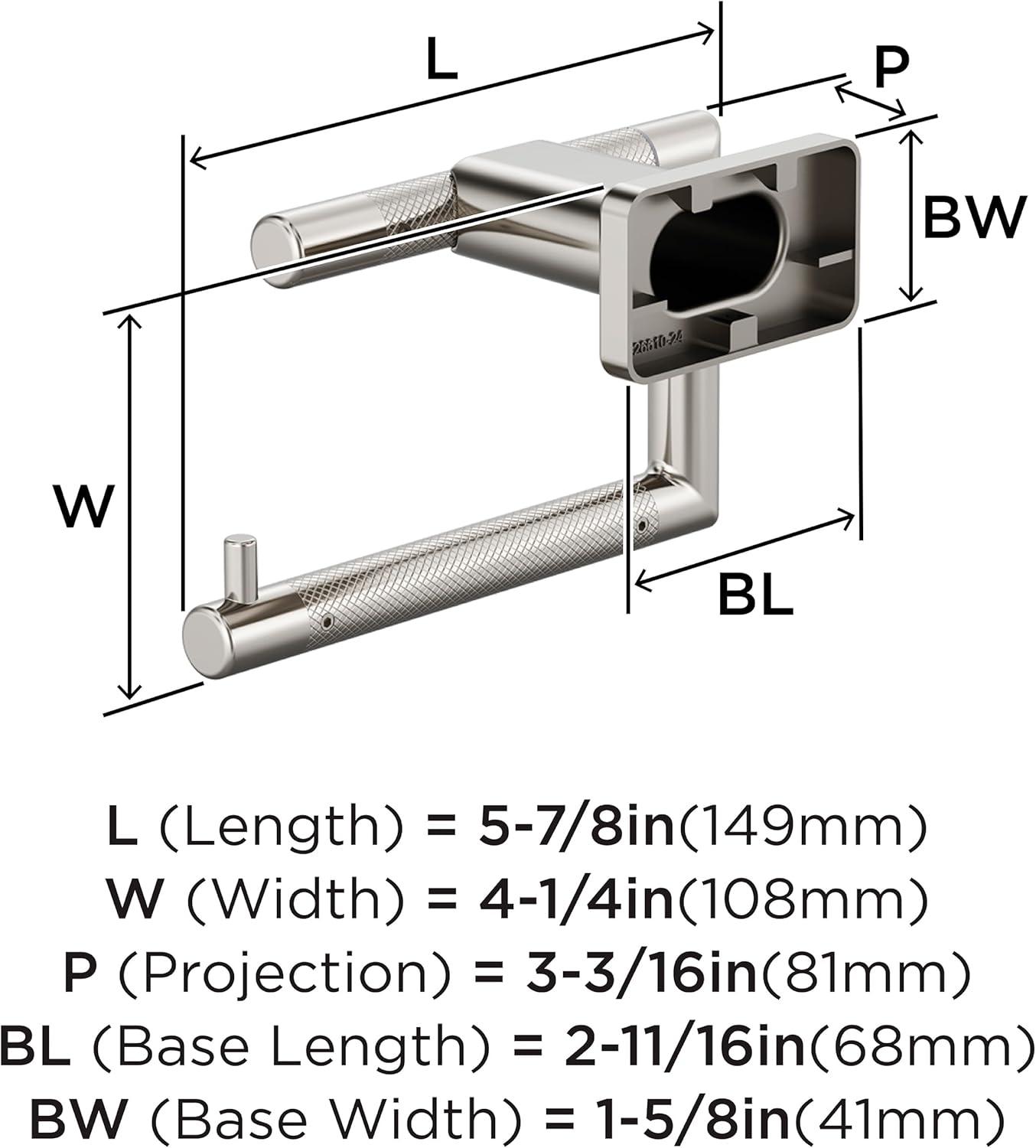 imageAmerock Corp BH36563G10 Bronx Robe Hook Brushed NickelPolished Nickel