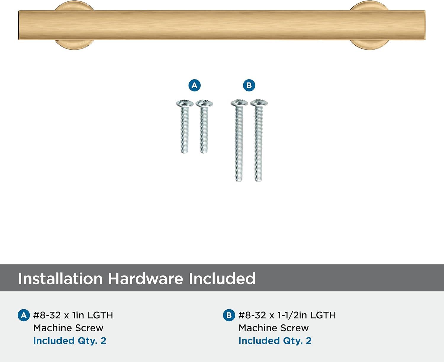 imageAmerock Corp BP37111CZ Everett Appliance Pull 18 in 457 mm CentertoCenter Champagne BronzeChampagne Bronze