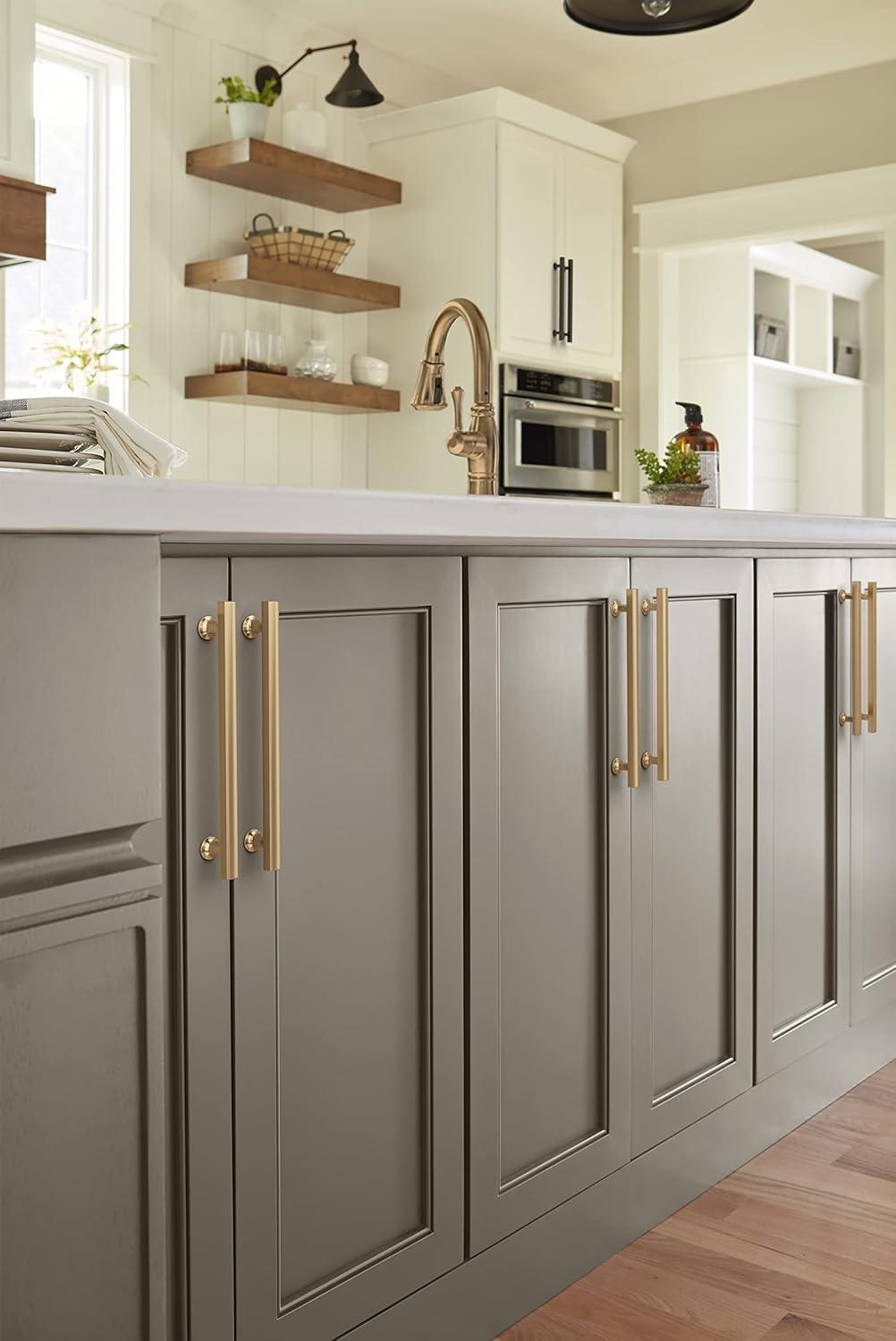 imageAmerock Corp BP37111CZ Everett Appliance Pull 18 in 457 mm CentertoCenter Champagne BronzeChampagne Bronze