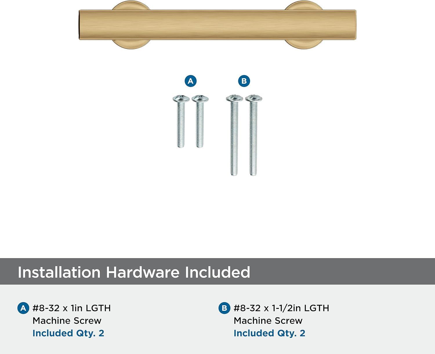 imageAmerock Corp BP37111CZ Everett Appliance Pull 18 in 457 mm CentertoCenter Champagne BronzeChampagne Bronze