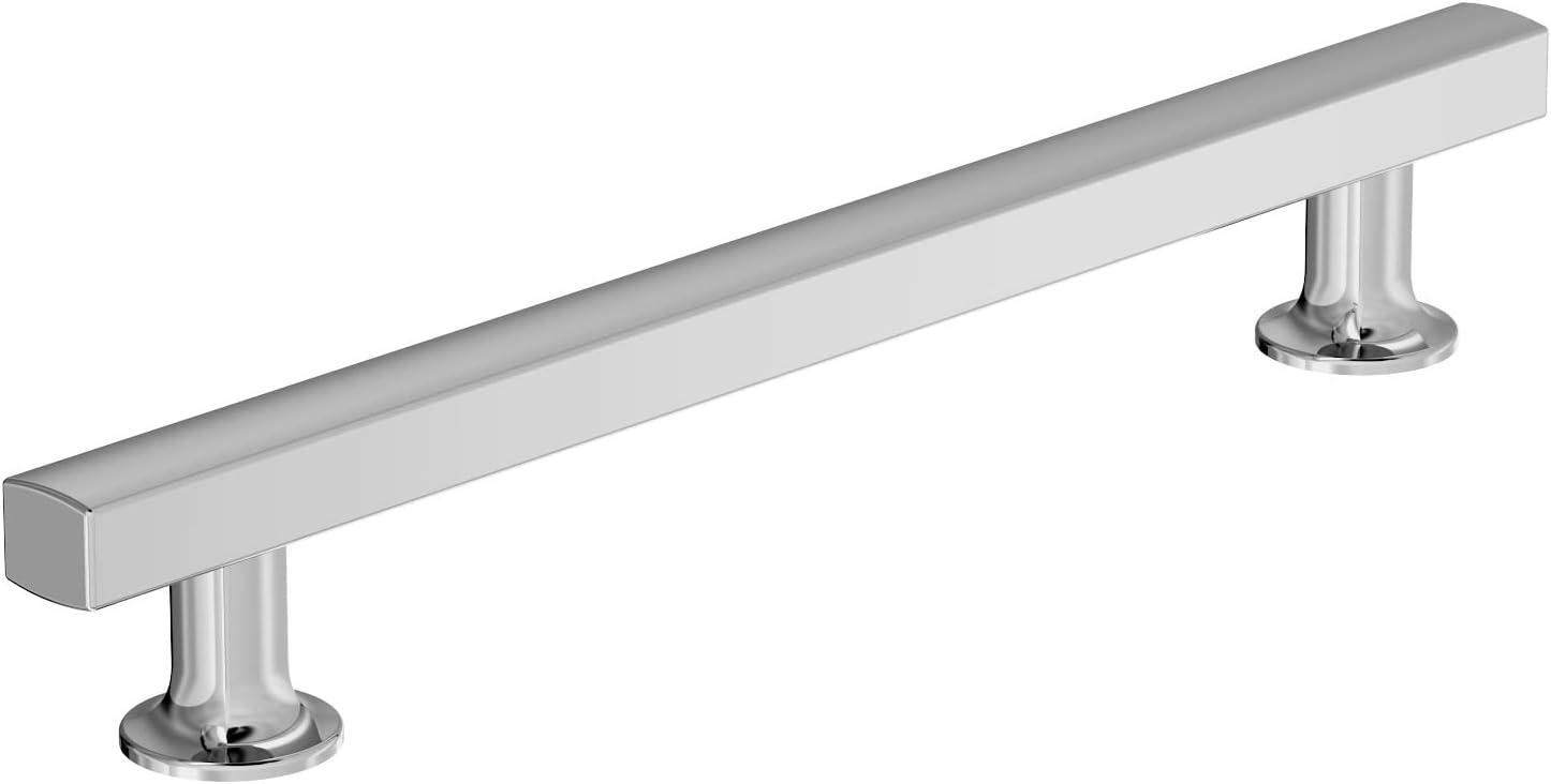 imageAmerock Corp BP37111CZ Everett Appliance Pull 18 in 457 mm CentertoCenter Champagne BronzePolished Chrome