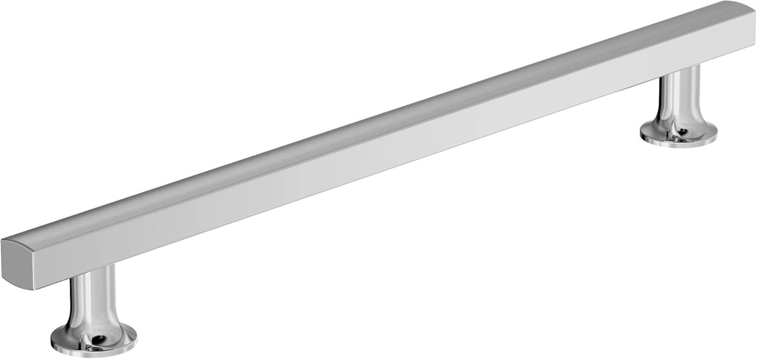 imageAmerock Corp BP37111CZ Everett Appliance Pull 18 in 457 mm CentertoCenter Champagne BronzePolished Chrome