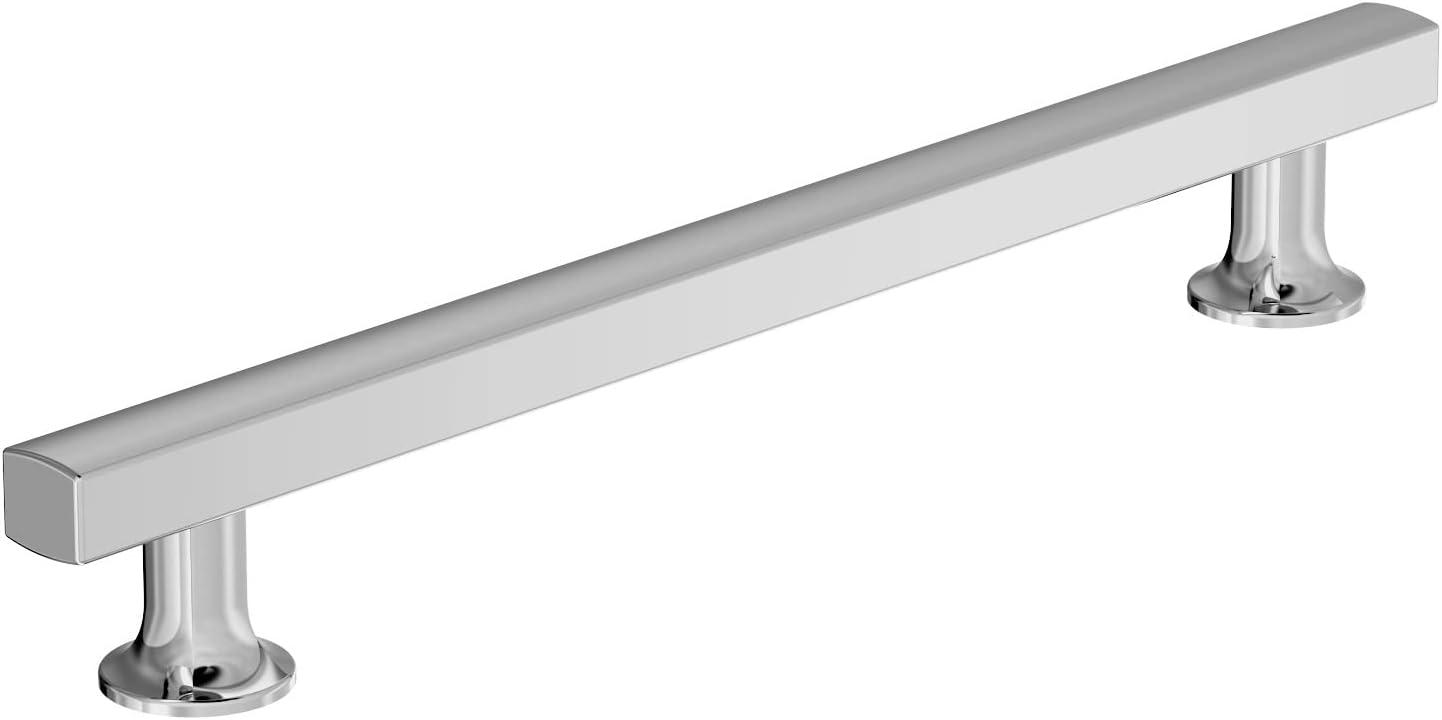 imageAmerock Corp BP37111CZ Everett Appliance Pull 18 in 457 mm CentertoCenter Champagne BronzePolished Chrome