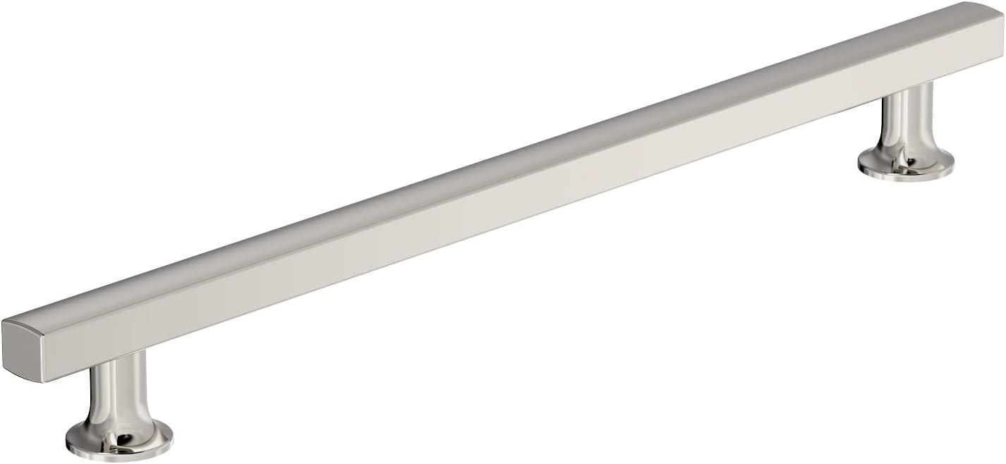 imageAmerock Corp BP37111CZ Everett Appliance Pull 18 in 457 mm CentertoCenter Champagne BronzePolished Nickel