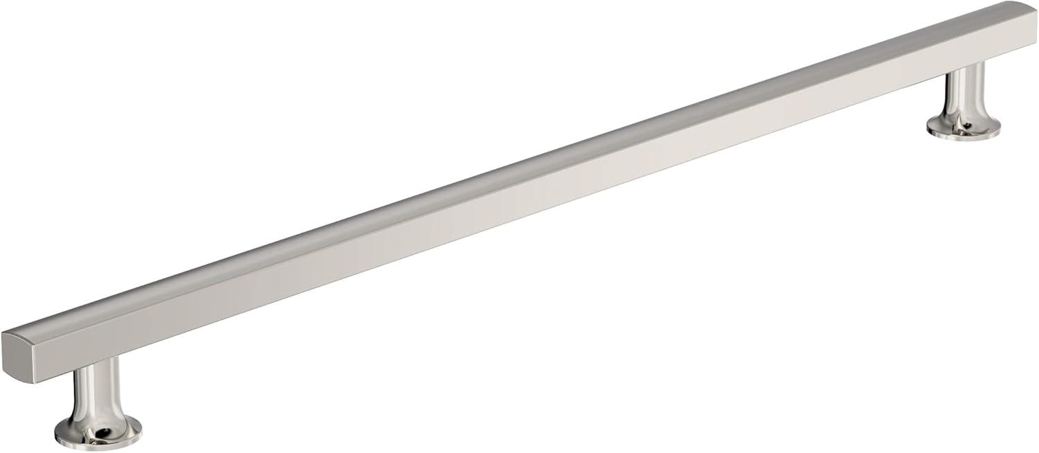 imageAmerock Corp BP37111CZ Everett Appliance Pull 18 in 457 mm CentertoCenter Champagne BronzePolished Nickel