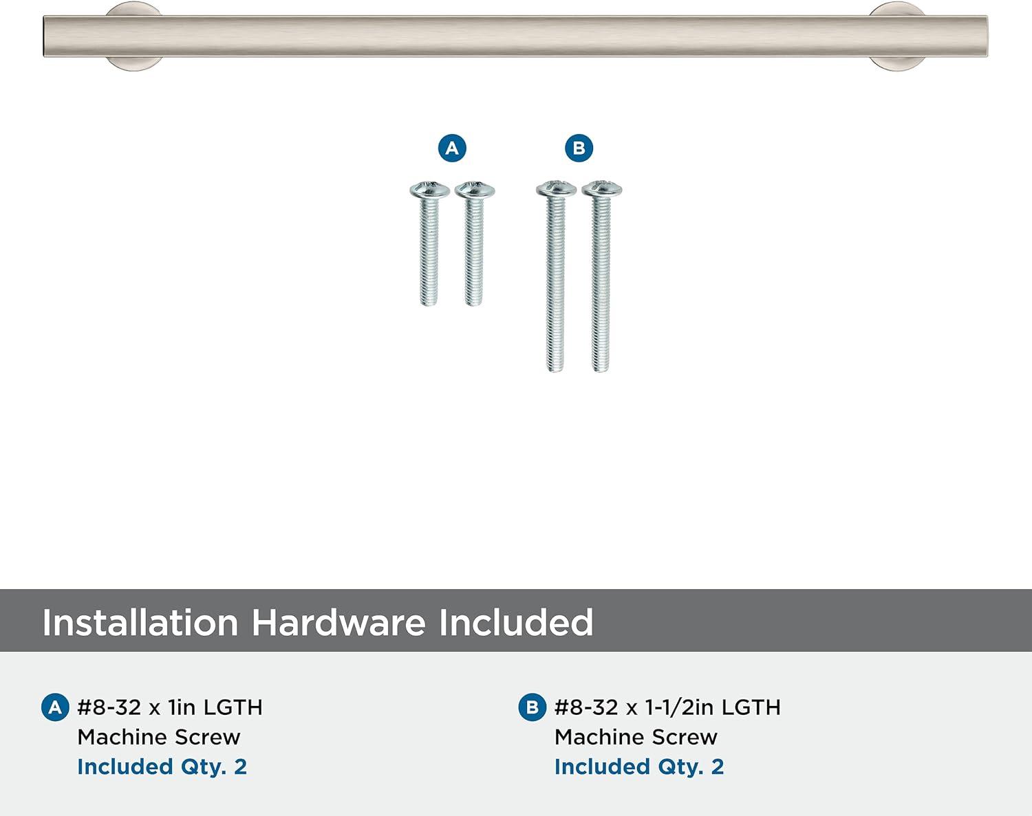imageAmerock Corp BP37111CZ Everett Appliance Pull 18 in 457 mm CentertoCenter Champagne BronzeSatin Nickel