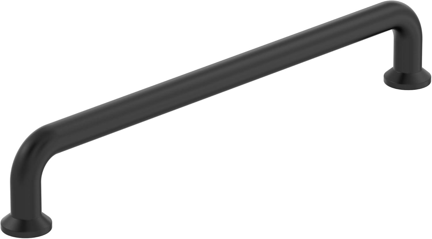 imageAmerock Factor 18 inch 457mm CentertoCenter Champagne Bronze Appliance Pull BP36967CZMatte Black