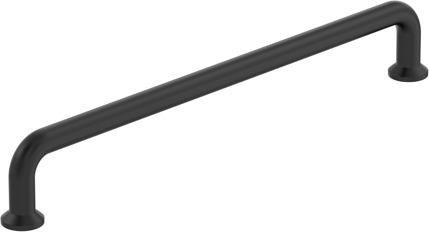 imageAmerock Factor 18 inch 457mm CentertoCenter Champagne Bronze Appliance Pull BP36967CZMatte Black