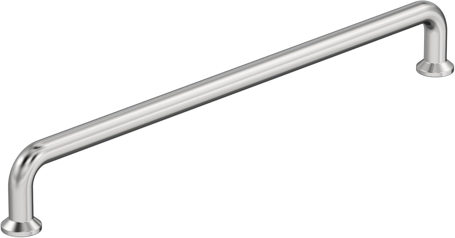 imageAmerock Factor 18 inch 457mm CentertoCenter Champagne Bronze Appliance Pull BP36967CZPolished Chrome