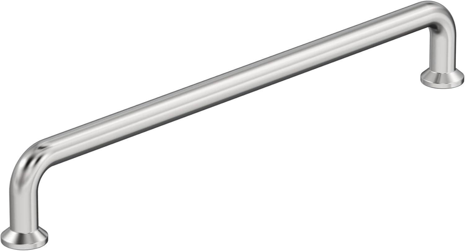 imageAmerock Factor 18 inch 457mm CentertoCenter Champagne Bronze Appliance Pull BP36967CZPolished Chrome