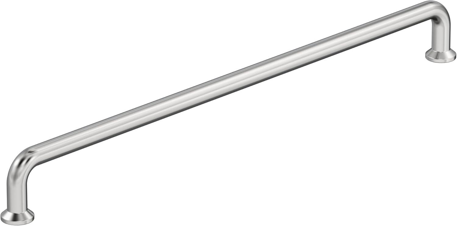 imageAmerock Factor 18 inch 457mm CentertoCenter Champagne Bronze Appliance Pull BP36967CZPolished Chrome