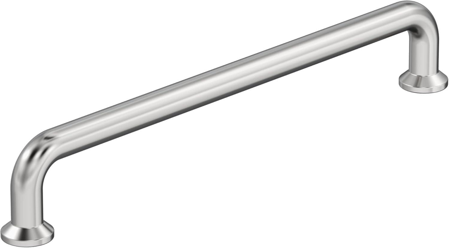 imageAmerock Factor 18 inch 457mm CentertoCenter Champagne Bronze Appliance Pull BP36967CZPolished Chrome