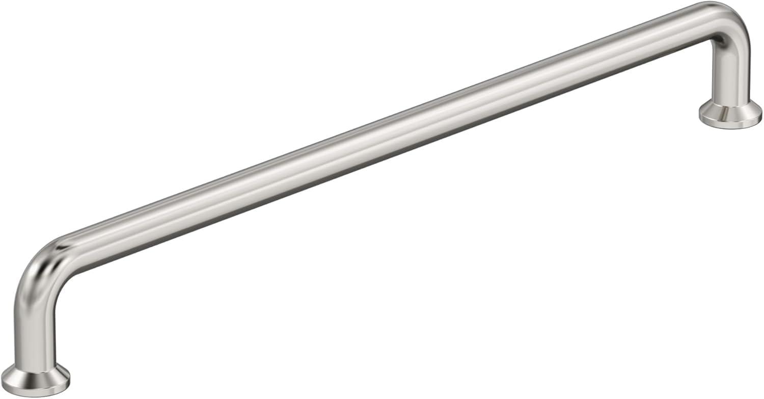 imageAmerock Factor 18 inch 457mm CentertoCenter Champagne Bronze Appliance Pull BP36967CZPolished Nickel