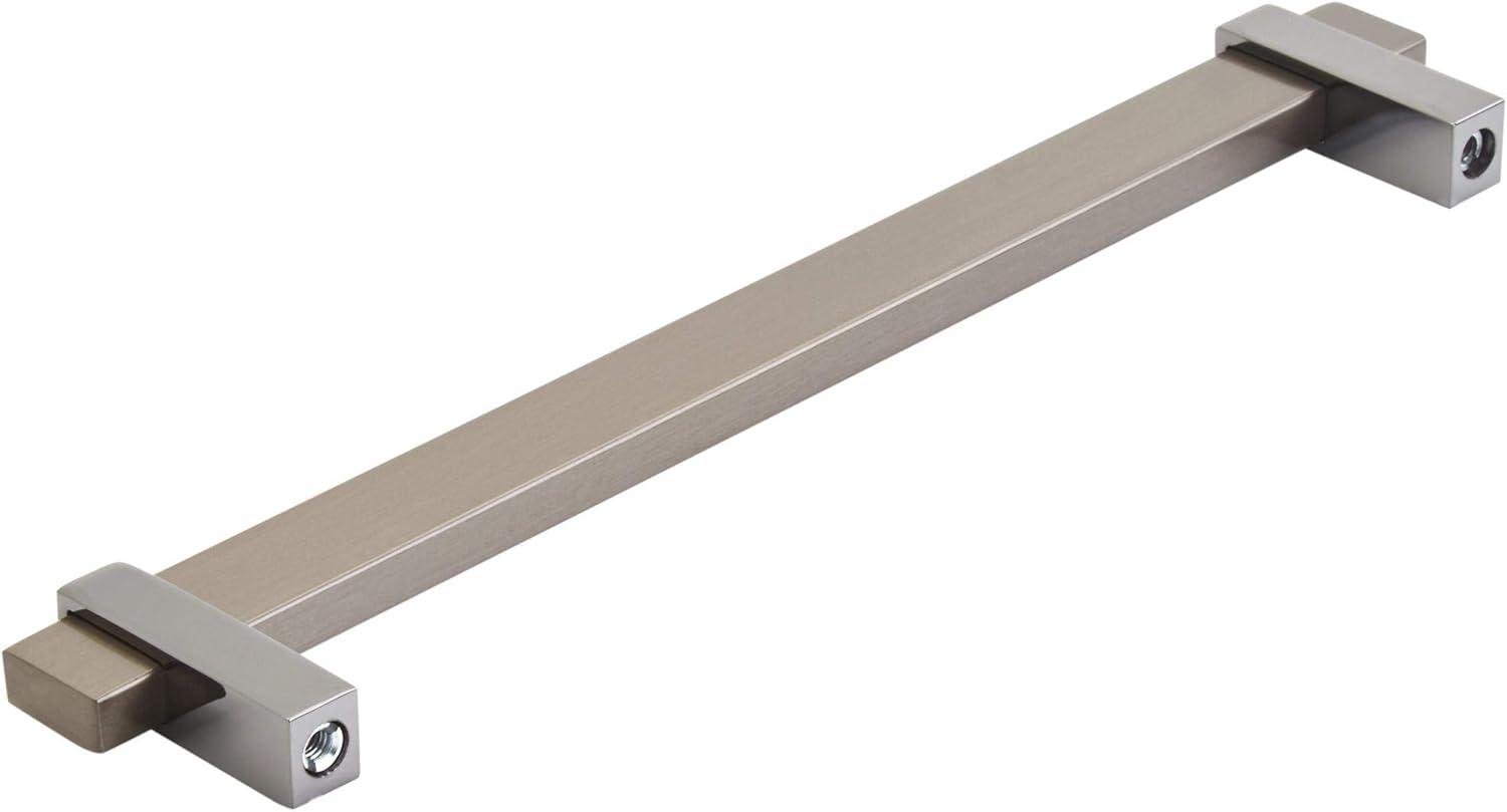 imageAmerock Mulino 7916 inch 192mm CentertoCenter Golden ChampagneMatte Black Cabinet Pull BP36725BBZMBBlack Brushed NickelBlack Nickel
