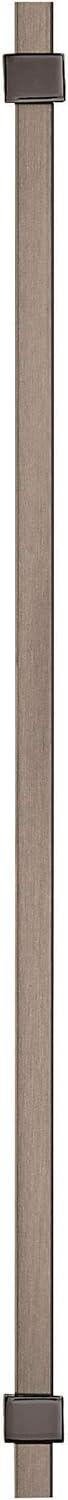imageAmerock Mulino 7916 inch 192mm CentertoCenter Golden ChampagneMatte Black Cabinet Pull BP36725BBZMBBlack Brushed NickelBlack Nickel