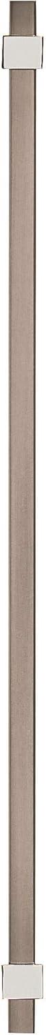 imageAmerock Mulino 7916 inch 192mm CentertoCenter Golden ChampagneMatte Black Cabinet Pull BP36725BBZMBBlack Brushed NickelPolished Chrome