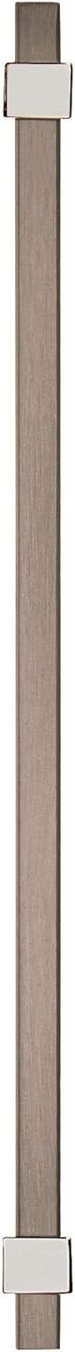 imageAmerock Mulino 7916 inch 192mm CentertoCenter Golden ChampagneMatte Black Cabinet Pull BP36725BBZMBBlack Brushed NickelPolished Chrome
