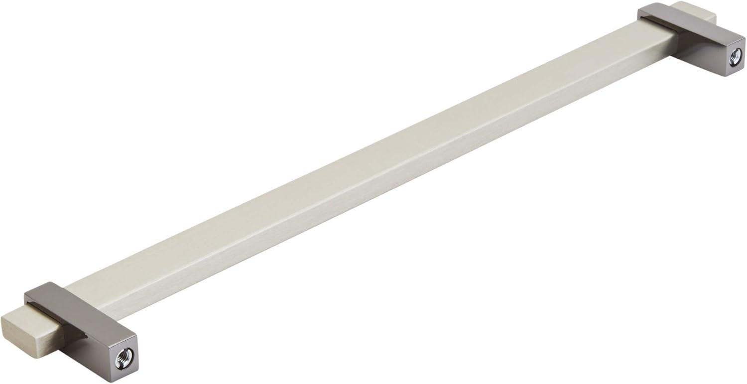 imageAmerock Mulino 7916 inch 192mm CentertoCenter Golden ChampagneMatte Black Cabinet Pull BP36725BBZMBSilver ChampagneBlack Nickel