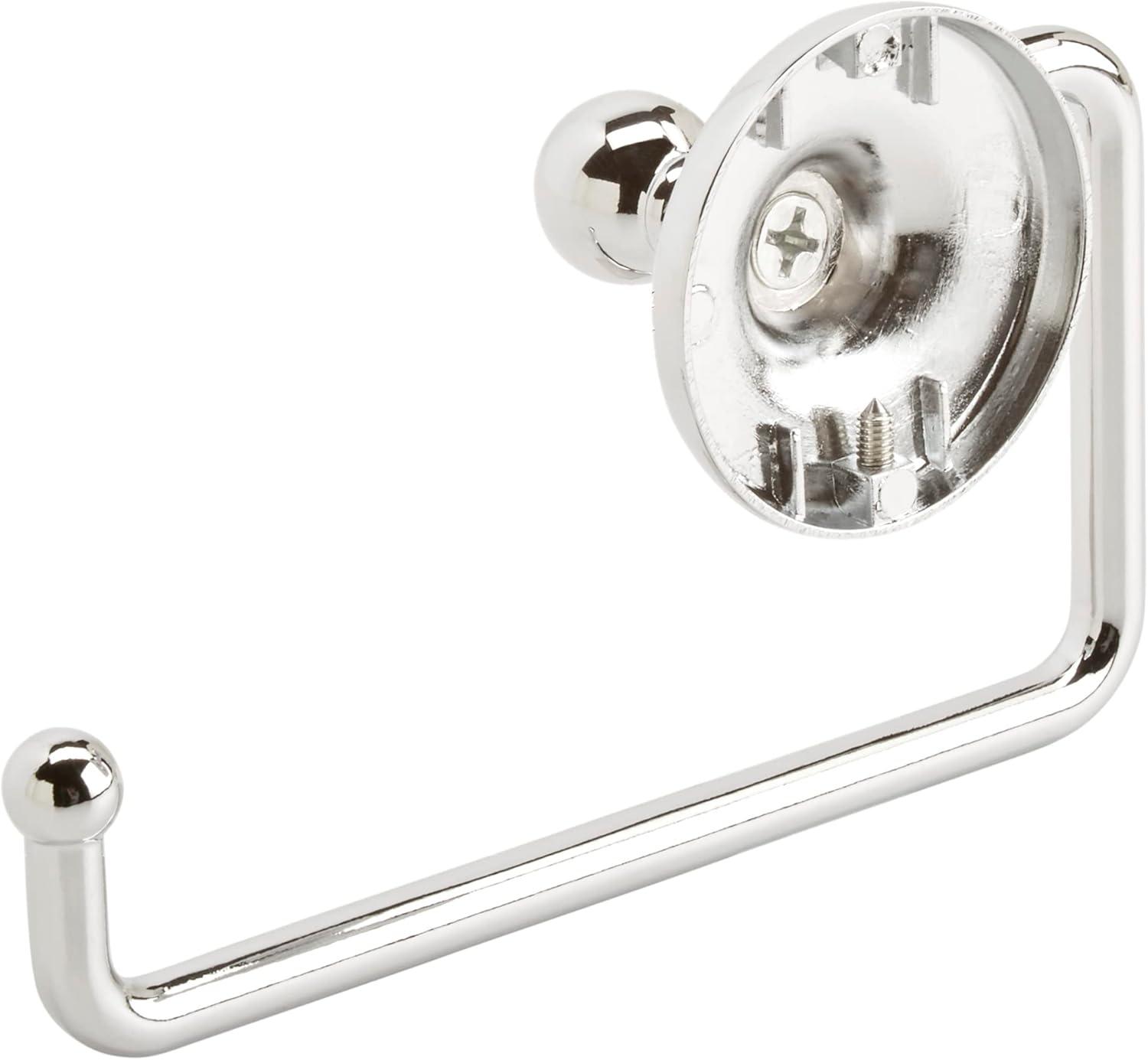 imageAmerock Wall Mounted Matte Black Towel Ring Small Hand Towel Holder Bathroom Accessories Bath Hardware Kitchen Towel HolderChrome