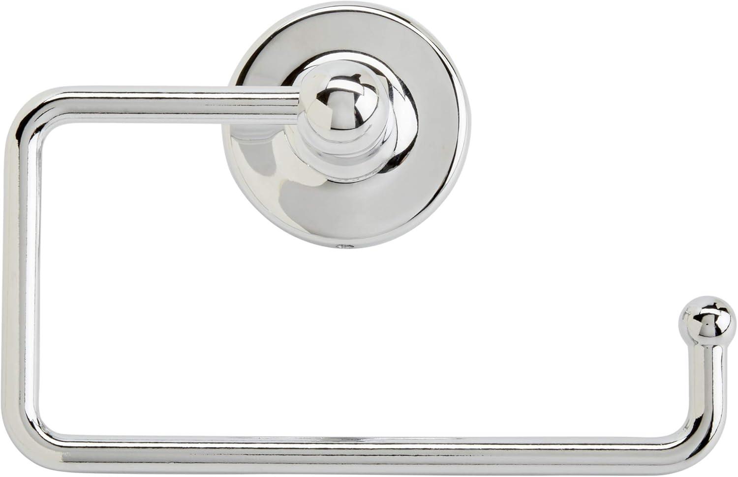 imageAmerock Wall Mounted Matte Black Towel Ring Small Hand Towel Holder Bathroom Accessories Bath Hardware Kitchen Towel HolderChrome
