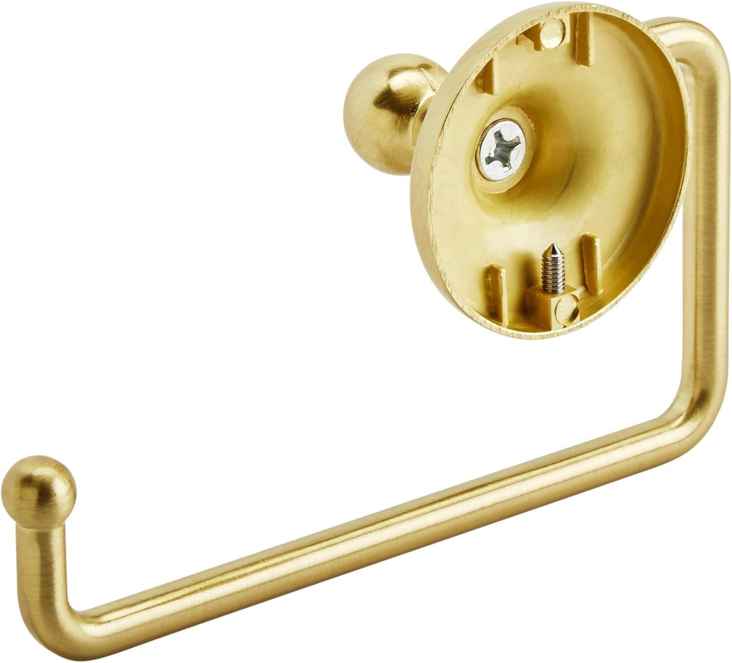 imageAmerock Wall Mounted Matte Black Towel Ring Small Hand Towel Holder Bathroom Accessories Bath Hardware Kitchen Towel HolderGold