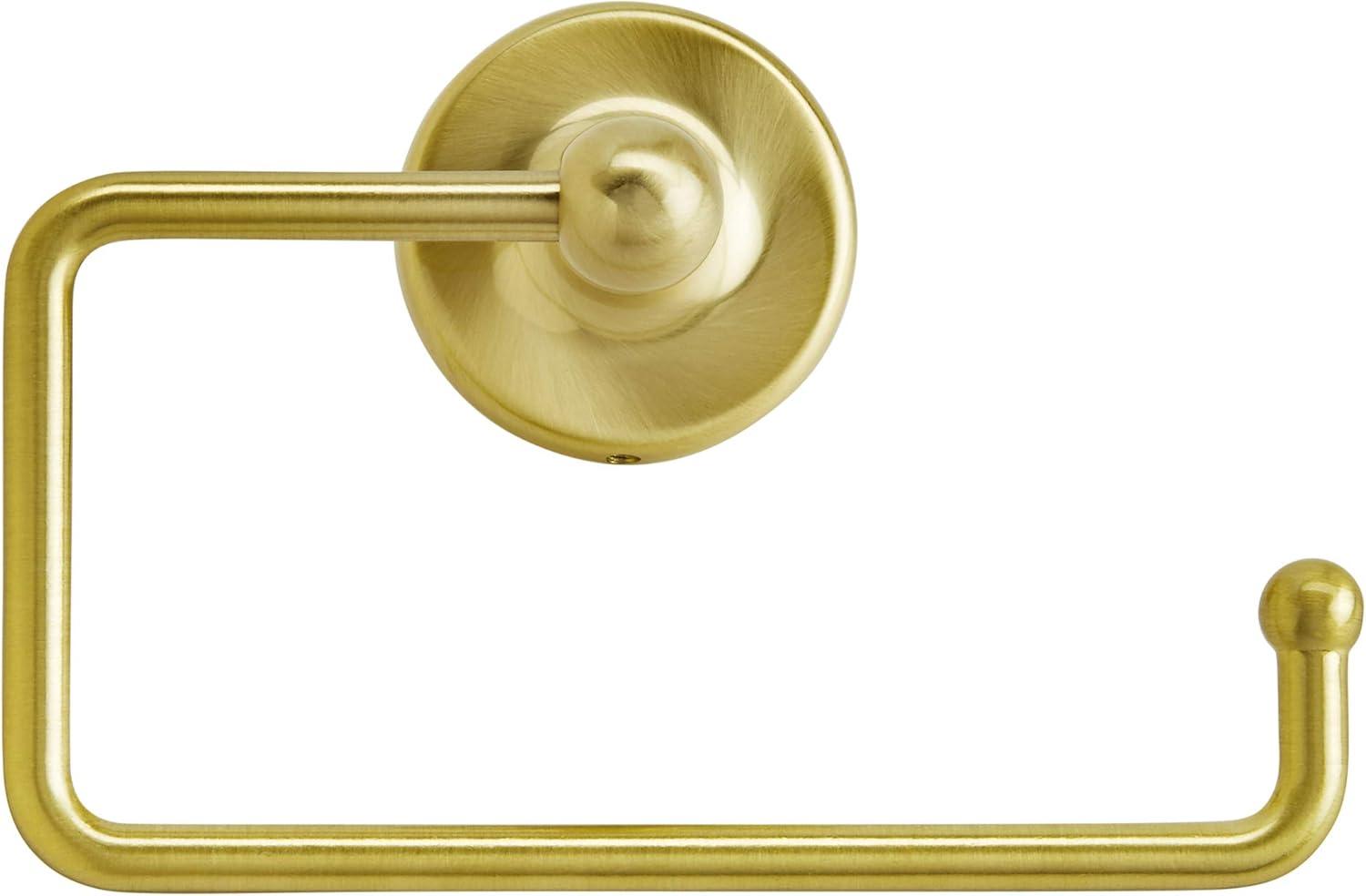 imageAmerock Wall Mounted Matte Black Towel Ring Small Hand Towel Holder Bathroom Accessories Bath Hardware Kitchen Towel HolderGold