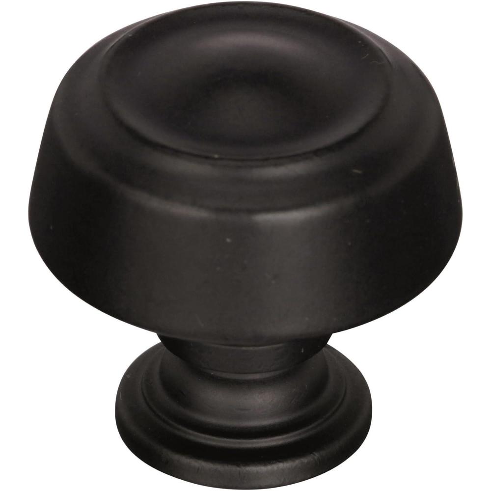 imageAmerock  Cabinet Knob  Black Bronze  1316 inch 30 mm Diameter  Kane  1 Pack  Drawer Knob  Cabinet HardwareBlack Bronze